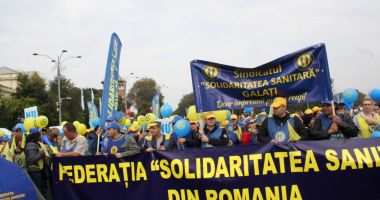 Federația „Solidaritatea Sanitară” declanșează acțiunile de protest în stradă