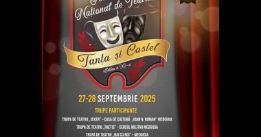 Stire din Cultură-Educație : La Medgidia se desfășoară, în acest weekend, Festivalul Național de Teatru "Tanța și Costel"
