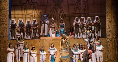 Explozie de energie și de talent pe scena TNOB. "Aida" deschide Festivalul Internațional al Muzicii și Dansului - 2