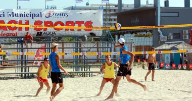Festivalul de volei pe plajă pentru tineret, la Mamaia