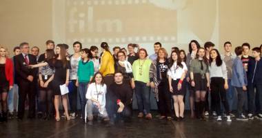 Stire din Cultură-Educație : Liceul "Traian" a încheiat FILMMIC cu un MARE… optimism