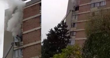 Stire din Actualitate : Un bărbat a fost găsit carbonizat într-un apartament cuprins de flăcări din Târgu Mureș
