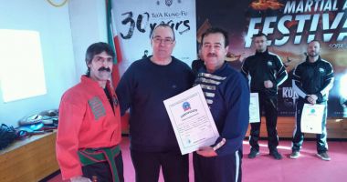 Stire din Sport : Florin Iordănoaia, ales în comitetul de conducere al Federației Mondiale de Kung-Fu