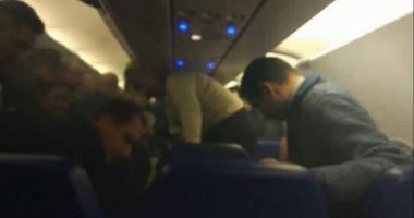 Un avion cu suporteri a luat foc în zbor la Cupa Mondială din Rusia