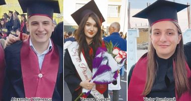 Stire din Cultură-Educație : Șefi de promoție cu nota 10, la Constanţa! "Am avut convingerea că muncesc pentru viitorul meu"