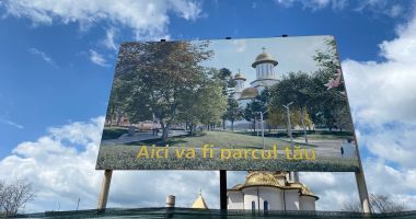 Stire din Social : Cititorii sesizează, ”Cuget Liber” consemnează. Parcul de la Galeriile Soveja arată bine pe panou