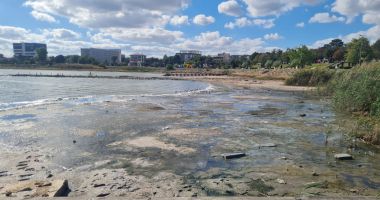 Techirghiol arid! Malurile se retrag, nămolul îşi păstrează puterea - 4