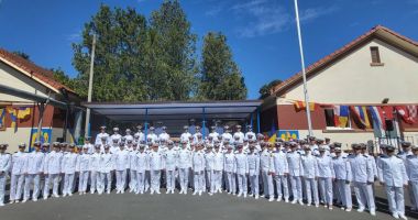 Stire din Eveniment : Primul grad pentru promoția „Regina Maria 150” a Școlii de Maiștri Militari a Forțelor Navale