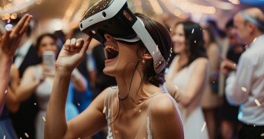 Stire din Economie : Nunta a trecut la un alt nivel: drone, holograme și AI. Și e mai ieftină, spre bucuria mirilor!