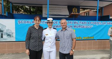 Ana-Maria Oniceanu, tânăra care a devenit dublu șef de promoție al  Școlii de Maiștri Militari a Forțelor Navale - 2