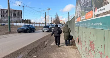 Noroi până la gleznă și gropi pe strada Baba Novac. „Bătaie de joc pe banii noștri!” - 2