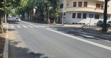 Cât mai este până la instituirea sensului unic pe bulevardul Ferdinand? Au apărut marcajele rutiere! - 3