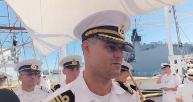 Momente de neuitat în Dana 0! Cadeții Academiei Navale au plecat în prima lor misiune, la bordul navei-școală - 3