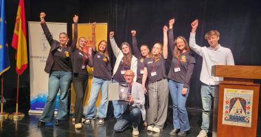 Stire din Cultură-Educație : Premiul I la Festivalul Național de Teatru Școlar în Limba Spaniolă pentru elevii Colegiului Pedagogic din Constanța