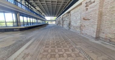 Edificiul Roman cu Mozaic a fost reabilitat cu specialişti din Italia și va fi redeschis în luna august - 2