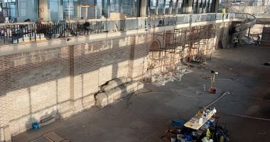 Stire din Cultură-Educație : Restaurarea monumentalului Edificiu Roman cu Mozaic, abia la jumătatea drumului