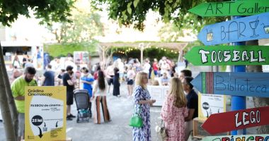 La Eforie Sud a debutat cel mai așteptat eveniment estival de la Grădina Cinemascop - 2