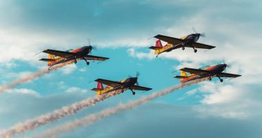 Evoluții aeriene spectaculoase la a doua ediție a Constanța Black Sea Air Show - 2