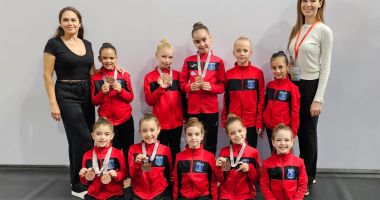 Graţioasele de aur, de la Cumpăna! Micile gimnaste au cucerit 215 medalii - 4