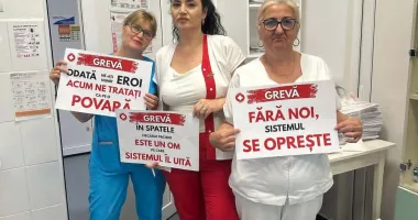 Pacienții așteaptă de aproape două ore pe holurile Spitalului Județean Constanța, din cauza protestului SANITAS - 8