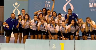 Stire din Sport : Handbalistele de la Universitatea Ovidius din Constanţa sunt campioane europene