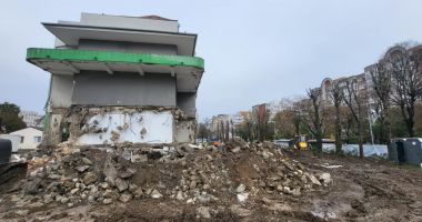 Buldozerul a intrat în Spitalul de Boli Infecțioase! Începe reconstrucția completă a aripii arse în 2021 - 4