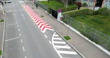 ATENȚIE, ȘOFERI! De miercuri, sistem "Kiss and Ride" la Colegiul Pedagogic și Școala nr. 43 - 3