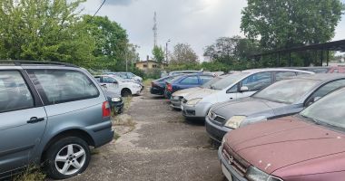 Parcul auto al Gărzii de Coastă, un adevărat muzeu al infracționalității. Cea mai veche mașină are aproape 20 de ani - 2
