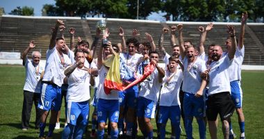 CS Medgidia a cucerit titlul la fotbal în Liga a IV-a din judeţul Constanţa