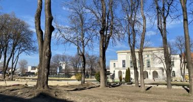 Încet, dar sigur? Va fi parcul de lângă Teatrul Național "Oleg Danovski" gata până la începutul verii? - 2