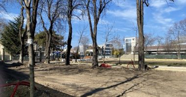 Încet, dar sigur? Va fi parcul de lângă Teatrul Național "Oleg Danovski" gata până la începutul verii? - 5