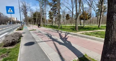 Parcul Tăbăcărie, refăcut și deja degradat. Oamenii calcă iarba din lipsă de soluții - 2