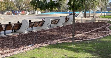 Stire din Social : Vegetație acoperită cu prelată în parcul de la Far. Garda de Mediu a început controalele