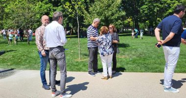 Parcul de la Gară, reabilitat şi inaugurat într-o atmosferă de basm. "Arată fantastic faţă de cum era înainte!" - 2