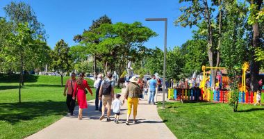 Parcul de la Gară, reabilitat şi inaugurat într-o atmosferă de basm. "Arată fantastic faţă de cum era înainte!" - 4