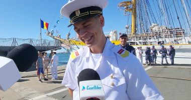 Momente de neuitat în Dana 0! Cadeții Academiei Navale au plecat în prima lor misiune, la bordul navei-școală - 6