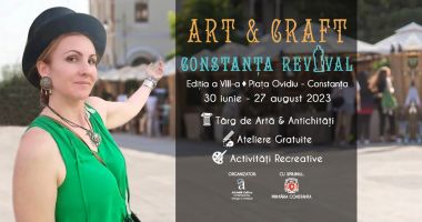 Vineri se dă startul celei de-a VIII-a ediții a Târgului de Artă și Antichități "Art & Craft Constanța Revival" - 2