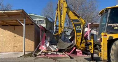 Promenada din Năvodari, eliberată cu forța. Terasele ilegale, demolate! - 2