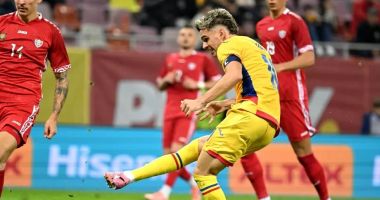 Stire din Sport : România bate Moldova şi este cu gândul la Austria. Ianis Hagi, rol de căpitan şi marcator