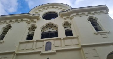 Renaște spectaculos un alt simbol al Constanței. Sinagoga Mare, aproape de finalul restaurării - 2
