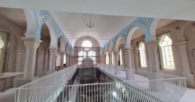 Renaște spectaculos un alt simbol al Constanței. Sinagoga Mare, aproape de finalul restaurării - 3