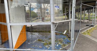 Peisaj dezolant! Stația de autobuz de la Poarta 2 a devenit casa șobolanilor - 3