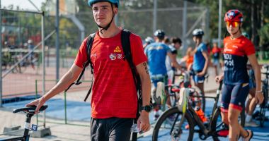 Student la două facultăţi, Carol Popa face performanţă pentru România, la duatlon - 2
