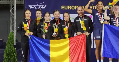 Bianca Mei-Roșu, de la CSM Constanța, vicecampioană europeană cu echipa României U19