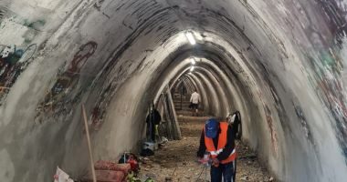 Trenulețul din Parcul Tăbăcărie ar putea fi repus pe traseu! Se lucrează la tunel - 4
