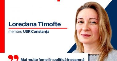 Stire din Politică-Administrație : USR Constanța o trimite pe Loredana Timofte în Consiliul Local Municipal Constanţa