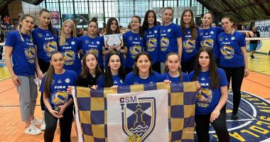 Stire din Sport : Performanţă importantă obţinută de cadetele voleibaliste de la CSM Constanţa