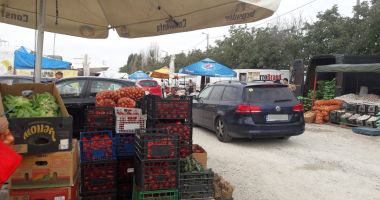 Comerţ ca în Evul Mediu la târgul de legume-fructe de pe varianta Constanţa-Ovidiu - 3