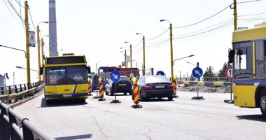 Podul de la Butelii, din nou șantier în lucru! "Un om lucrează, ceilalți se uită pe cer" - 4