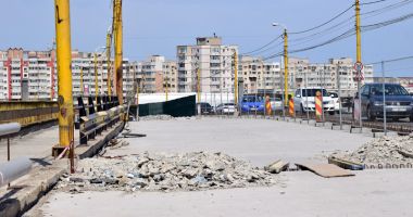 Podul de la Butelii, din nou șantier în lucru! "Un om lucrează, ceilalți se uită pe cer" - 5